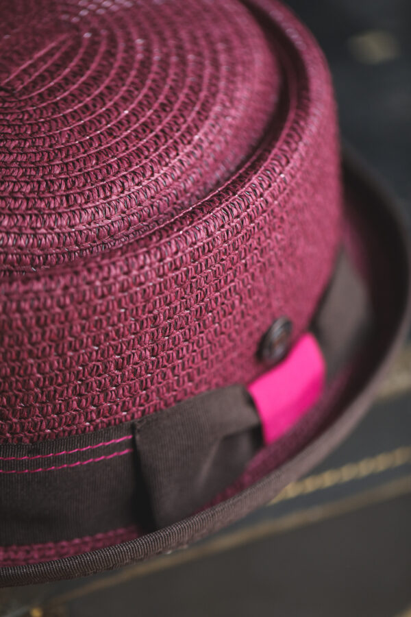 Dasmarca Straw Hat - Rico Magenta - Image 3