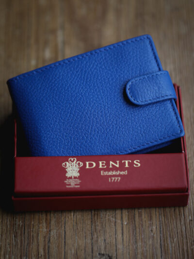Dents - Beauley Leather Card Holder - Royal Blue