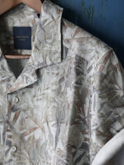 Guide London Short Sleeve Shirt - Green/Multi