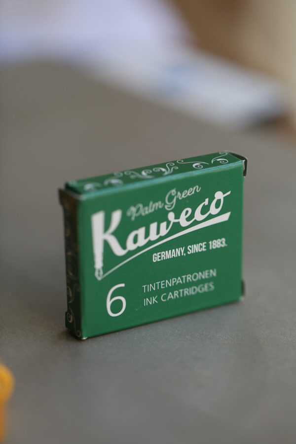 Kaweco - Ink Cartridges 6-Pack Palm Green