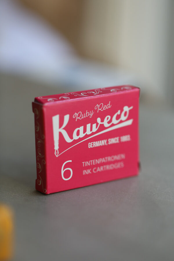 Kaweco - Ink Cartridges 6-Pack Ruby Red
