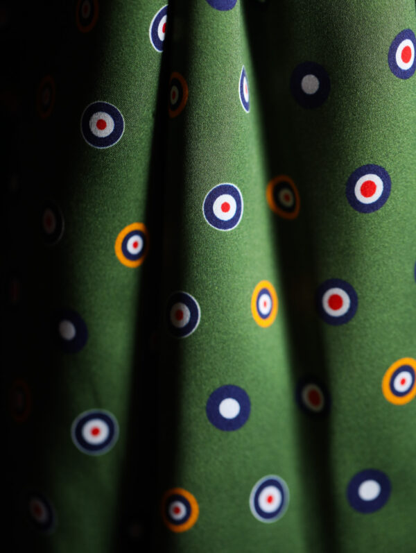 Tootal Silk Scarf - Parka Green Target - Image 3