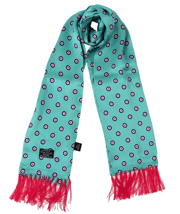 Tootal Silk Scarf - Airforce Blue Target - Image 3
